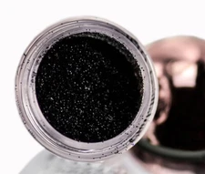 LA Splash Crystallized Glitter - Black Jack, 0.12 oz