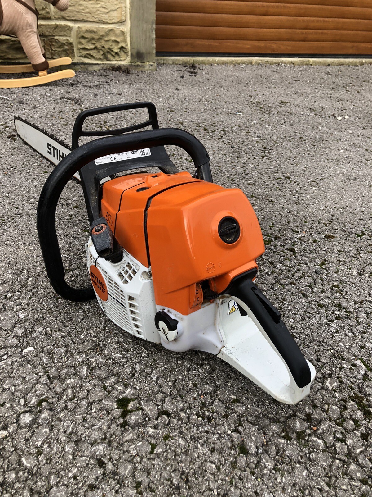 MS 661c Stihl Chainsaw 90cm/36” Used to fell one tree. Professional