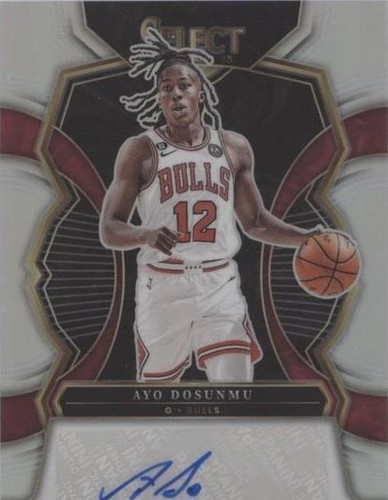 2022-23 Panini NBA Hoops Ayo Dosunmu Auto HOT SIGNATURES Autograph 