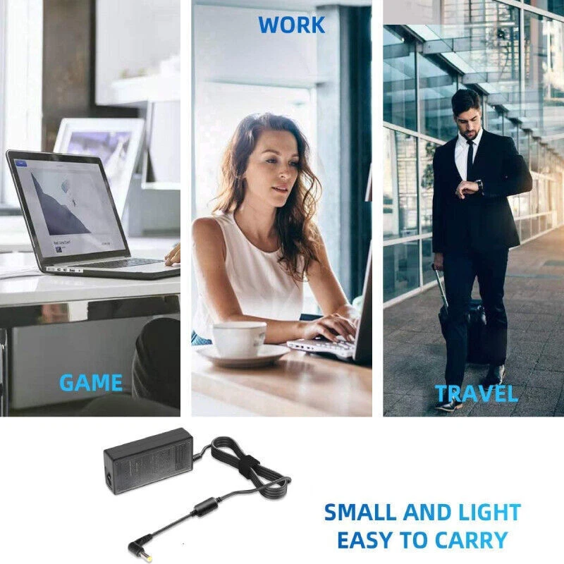 65W/45W Netzgerät Ladekabel für Acer Asus Hp Getac Laptop JBL Lautsprecher DE - Bild 4 von 4