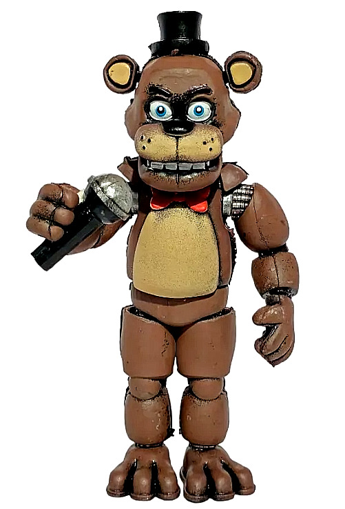 mexican FREDDY FAZBEAR action figure size 8 FNAF Five Nights at Freddy's  MOVIE