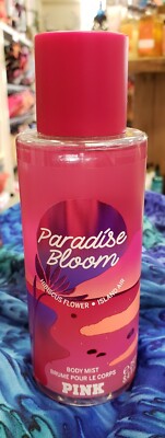 VICTORIA S SECRET PINK PARADISE BLOOM FRAGRANCE BODY MIST SPRAY SPLASH 8.4 oz