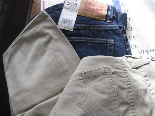 NWT LEVI'S LEVIS 505 JEANS REGULAR PANT ADJ WAIST BAND BOYS CHOOSE SIZES/COLORS - Picture 3 of 39