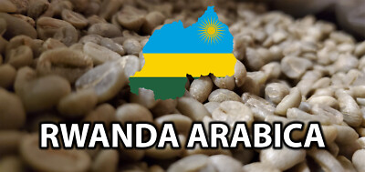 5 LB Africa Rwanda Rwandan Green UNROASTED Coffee Beans for Home Roasting