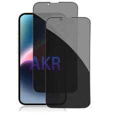 1/2X For iPhone 14 Plus  Anti Spy Peeping Tempered Glass Screen Protector