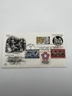 FRANCE USA TREATY OF ALLIANCE COMBINATION ARTCRAFT COVER FDC 1978 One Of A Kind