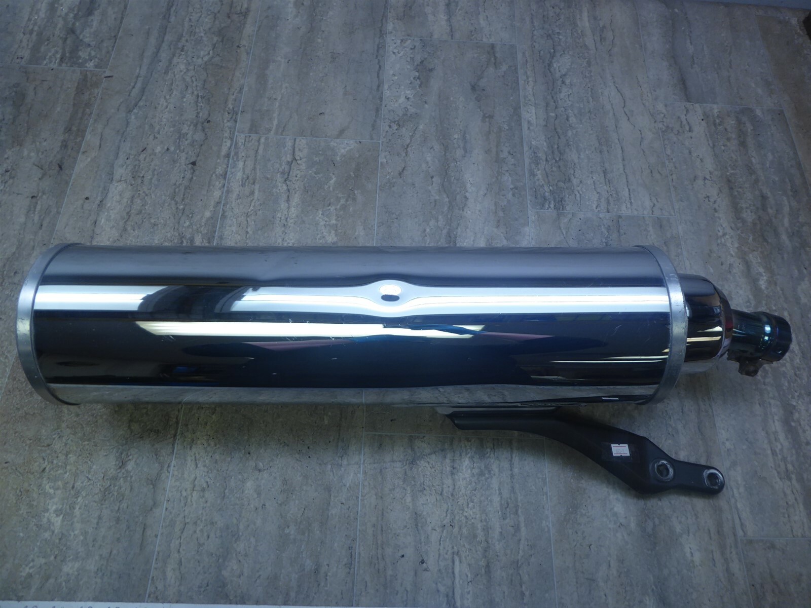 2007 Yamaha XV1700 PC Warrior Y6431) chrome exhaust headers muffler