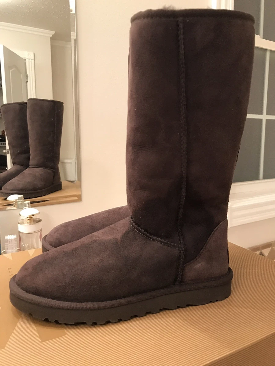 Ugg classic tall sale chocolate