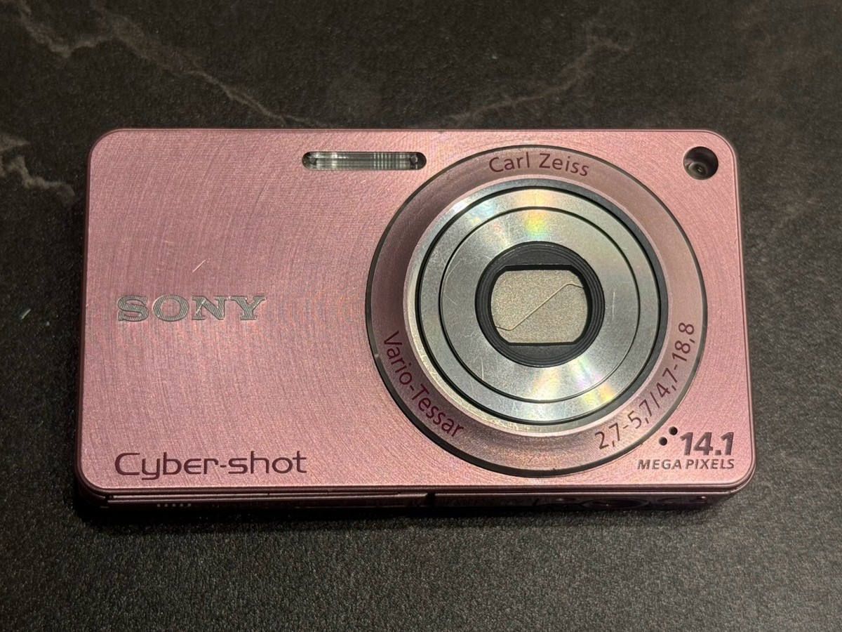 N-Mint Sony Cyber-shot DSC-W350 14.1MP Digital Camera - Pink