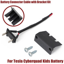 For Tesla Cyberquad Kids Battery Kit with CX-50 Power Connector  Bracket Kit