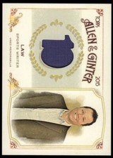 2015 Topps Allen and Ginter Relics #FSRBKL Keith Law B - NM-MT