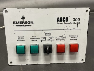 Asco 300 Power Transfer Switch Control Board