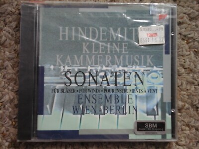 Kleine Kammermusik, Sonaten by Hindemith, Ensemble Wien-Berlin (CD, 1996, Sony)