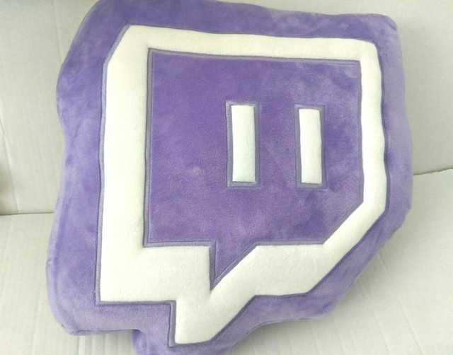 Twitch Glitch Pillow Plush Twitchcon Exclusive for sale online