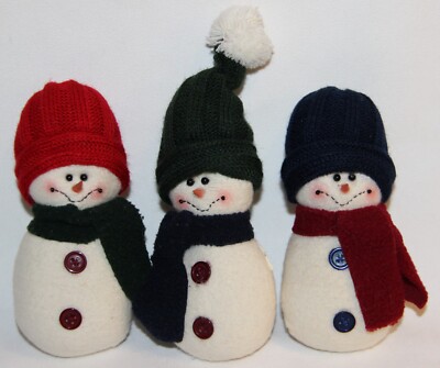 Snowman hat and scarf set Kids Snowmen Hat Scarf Gloves Roleplaying Costume Set Hat  main image 2