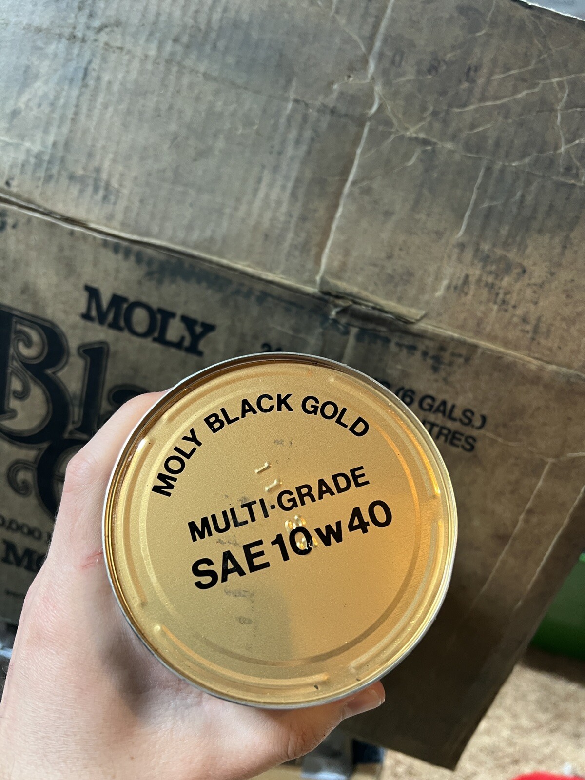 FULL 1960’s MOLY Black Gold Truck Motor Grelly USA