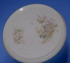 Vintage Tea Tile Hot Plate Trivet Floral  Nosegay Spray Porcelain