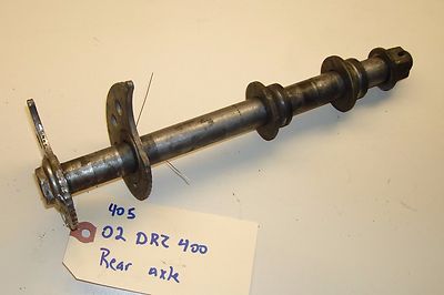 2000-2005 Suzuki DR-Z400 Rear Axle Shaft Spacer/Nut/Washer 64710-29F10