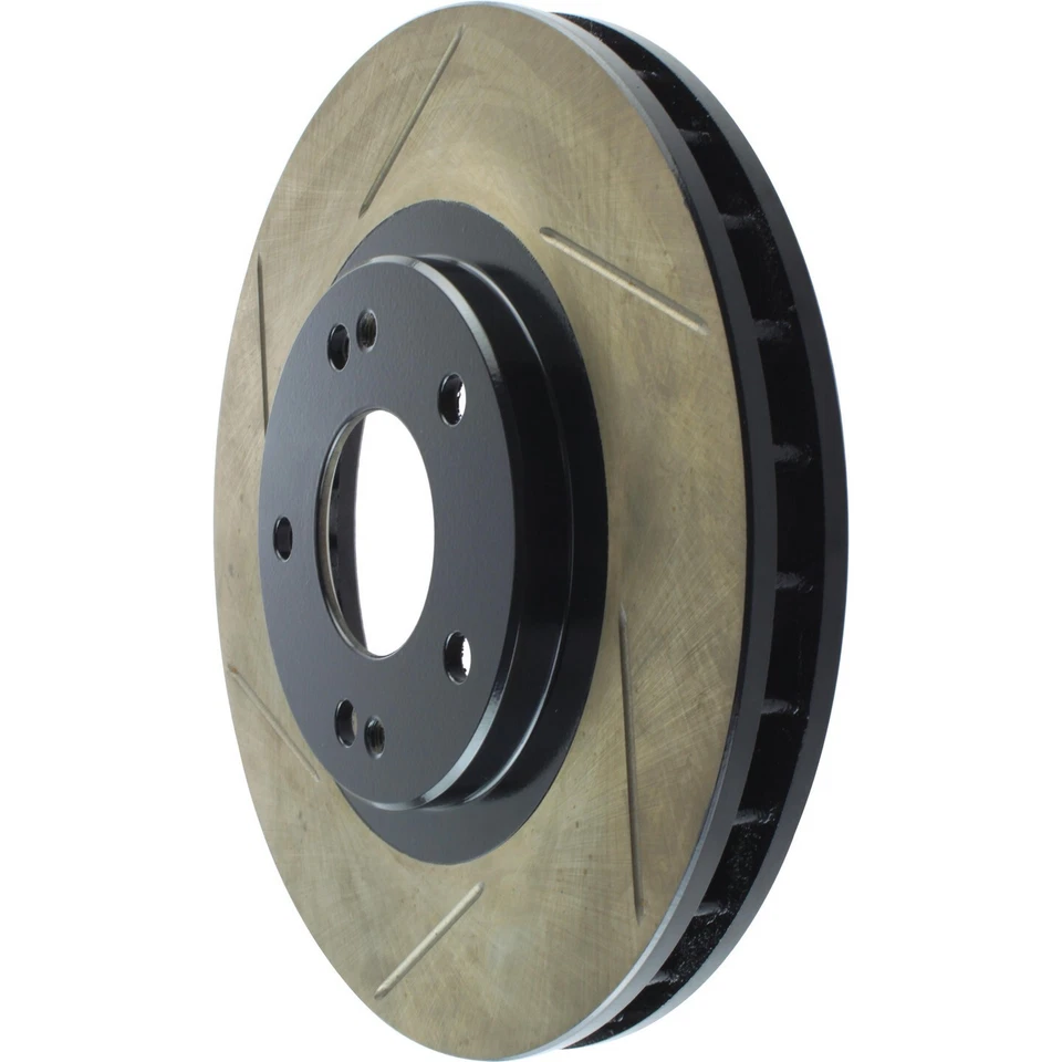 Передняя пара роторов дискового тормоза Stoptech для Mitsubishi 3000GT 1991-1993 годов выпуска (45703) - Изображение 4 из 4