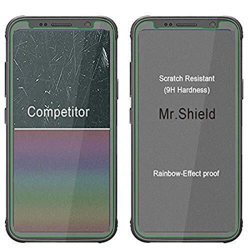 Pack de 3 Protectores de pantalla de vidrio templado para Galaxy S8 Active Foto 3 de 4