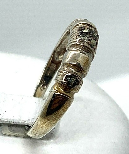 Anello con marcasite argento 935 misura: 53 -molto carino- - Foto 2 di 4