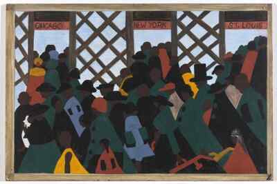 Jacob Lawrence : The Migration of the Negro : 1941 : Archival  Art Print 
