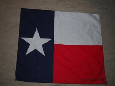 Vintage HAV-A-HANK Patriotic Flag Theme  Bandana / Handkerchief  Cot./Poiy Blend