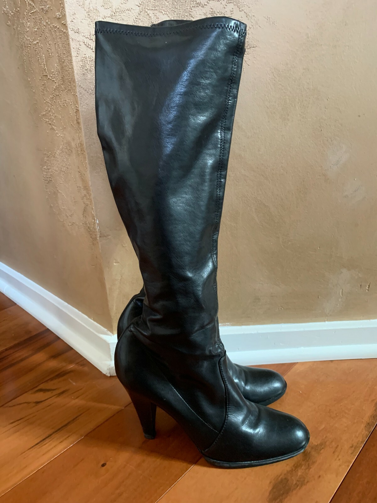Casadei Black Knee High Boots US 9.5 
