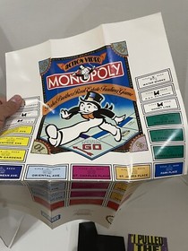 Monopoly Nintendo NES - No Manual - W/ Poster Inserts Parker Brothers Authentic