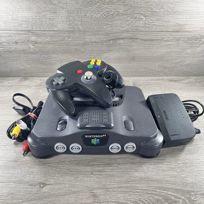Nintendo 64 Entertainment System N64-001 w/ Controller Tested