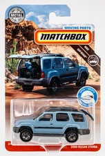 2019 Matchbox Moving Parts FWD31 Nissan Xterra MINERAL BLUE | FSC