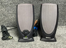 Dell Rev A00 Multimedia Computer Speakers   Portable Stereo Pair