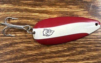 Dardevlet Red/White Used 2-3/4  3/4oz. Spoon Style Fishing Lure Dearborn MI