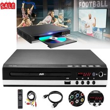 1080p DVD Player All Region Free DVD CD VCD USB Player with AV RCA Output US