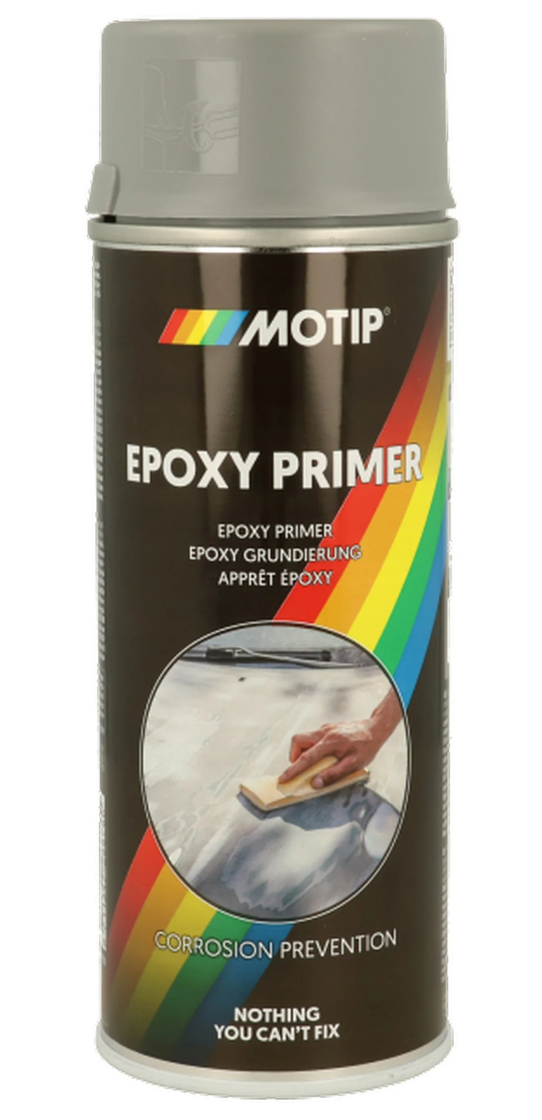 Apprêt époxy 1K Motip gris sous-couche haute protection 400ml