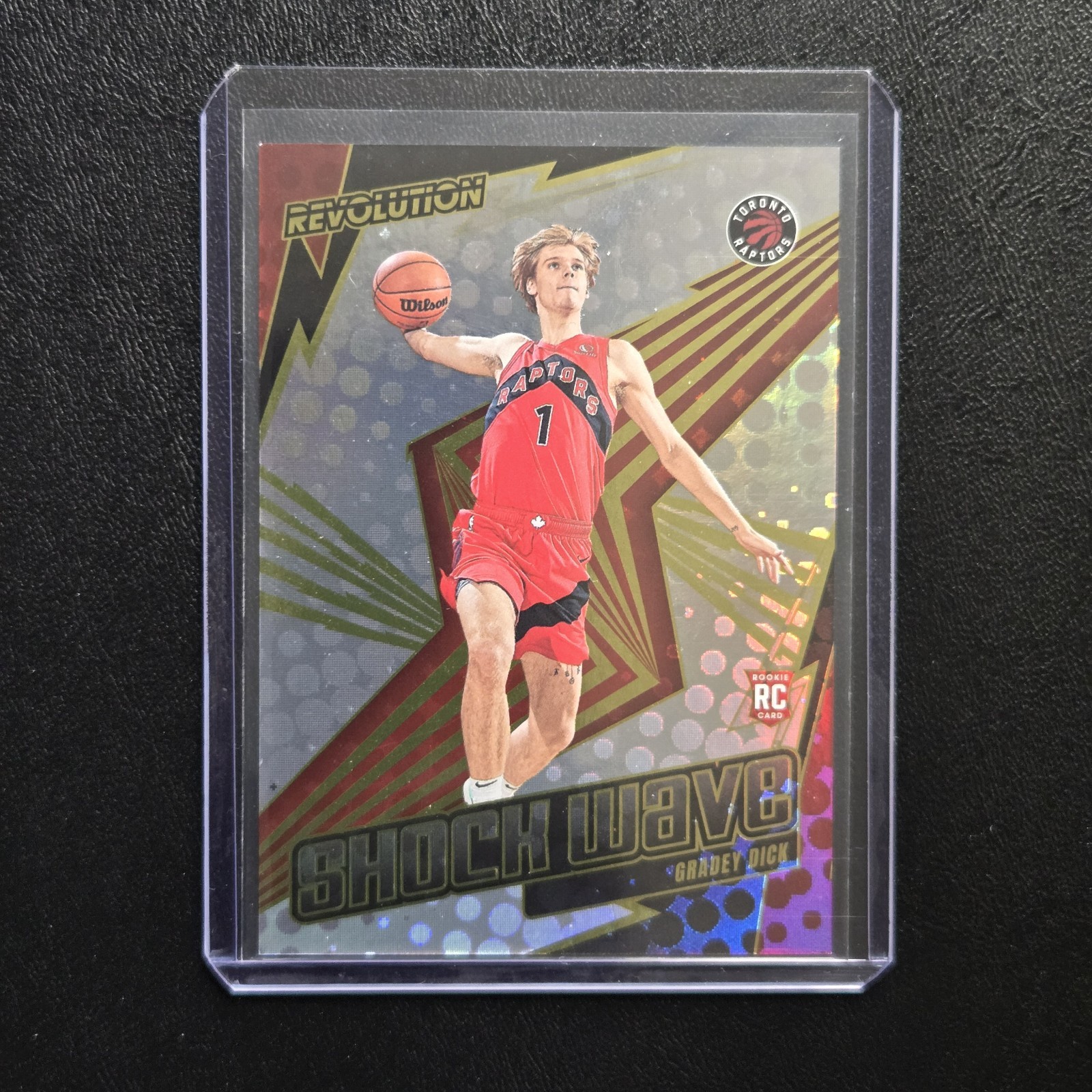 2023-24 Panini Revolution #12 Gradey Dick Shock Wave Rookie