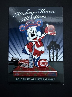 2010 Topps Mickey Mouse All-Stars Chicago Cubs #MM7 First Topps Disney Promo