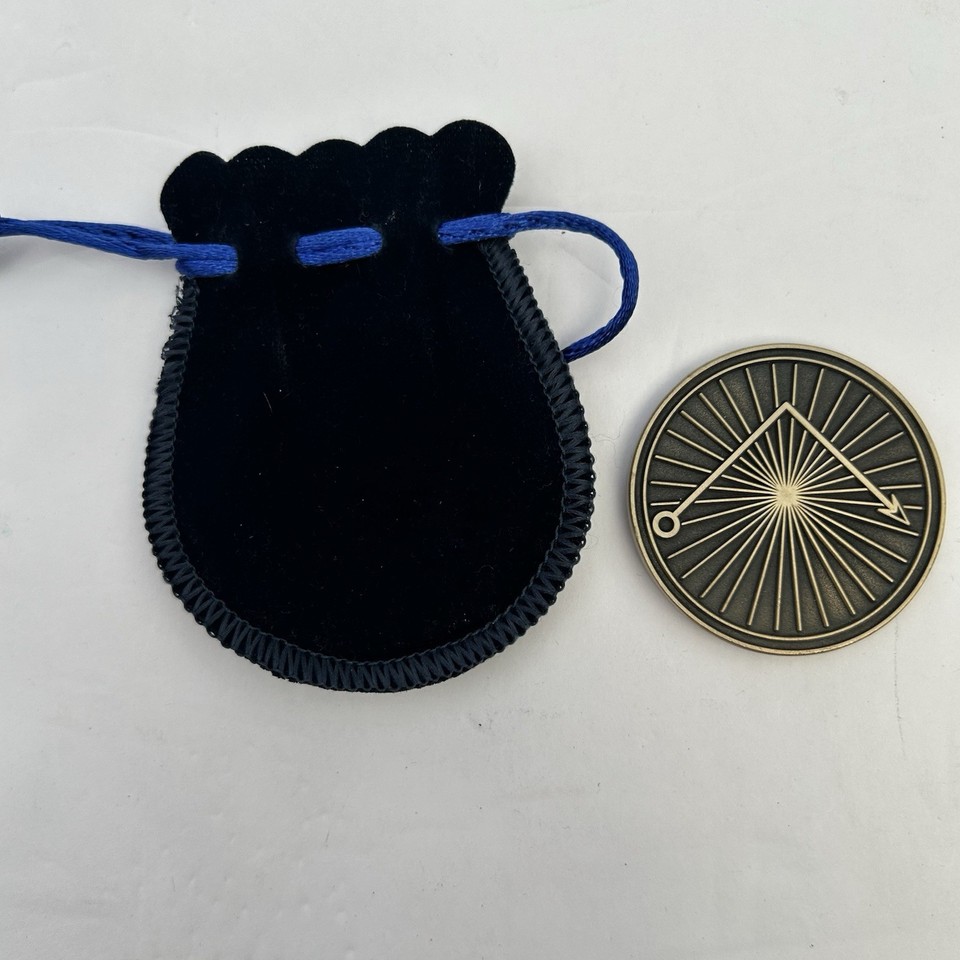 Litjoy Expelliarmus Disarming Charm Spell Coin w/ Bag Harry Potter ...