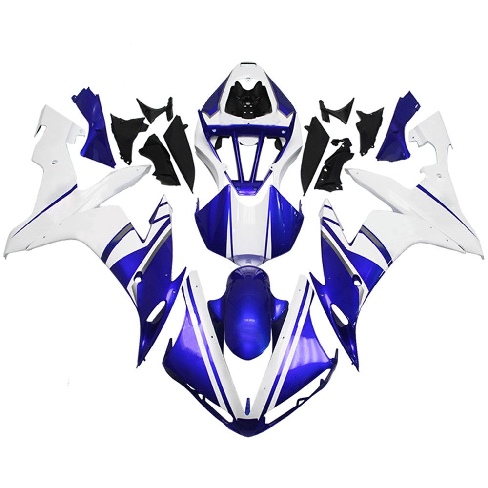 Blue White Fairing Kit for 2004-2006 Yamaha YZF R1 YZF1000 Injection Bodywork