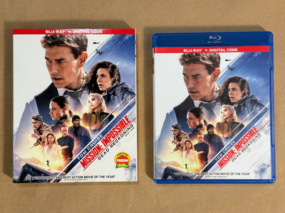 Mission: Impossible   Dead Reckoning Part One Blu ray + OOP Slipcover