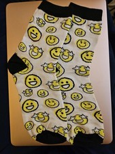 SMILEY emoji AOP - Novelty Socks, unisex 1 Pair, NEW
