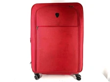 Heys Stratos 30" Hybrid Spinner Expandable Deep Space Soft/Hard Luggage Red