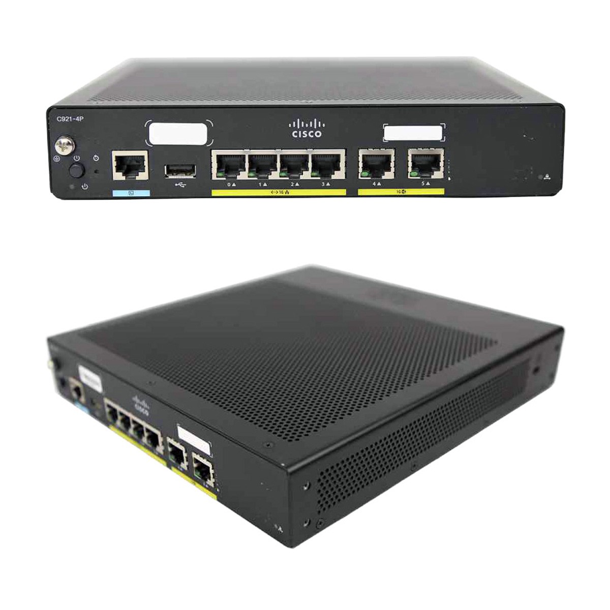 Cisco C921-4P Quad-Port RJ-45 GE Integrated Services Router 2x GE