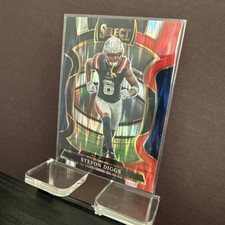 Stefon Diggs 🟥⬛️ Red & Black Shock -  2025 Select Prizm #79