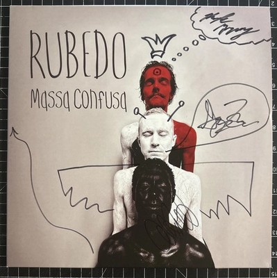 RUBEDO - Massa Confusa (SIGNED x3, Red Vinyl + CD, 2012) Denver Psych Synth