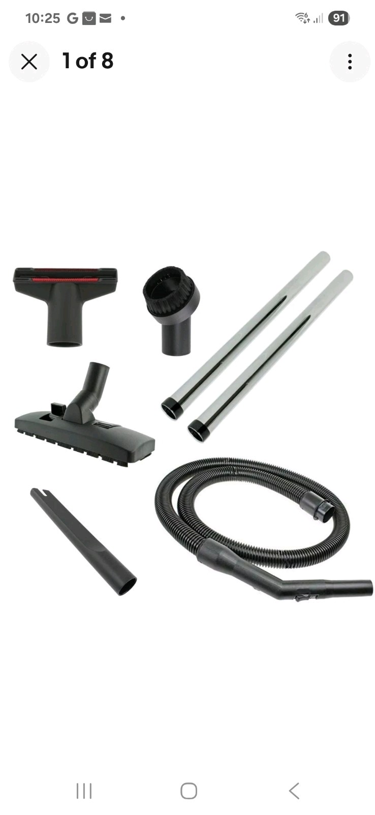 TOOL KIT & HOSE FOR VAX hoover 6130 6131 6135 6140 6141 6150 6151 4 LUG Fitting