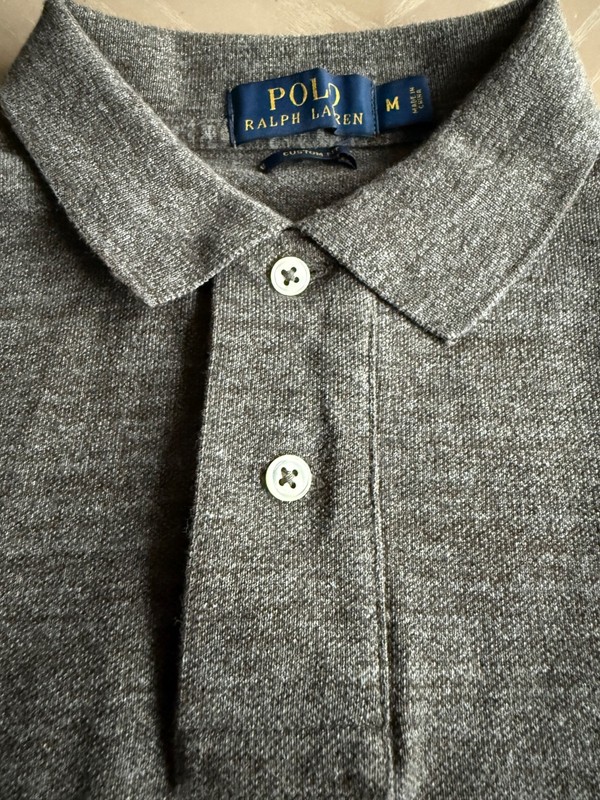 NEW Polo Ralph Lauren Custom Slim Brown Marl Polo (M)
