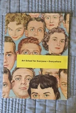 VTG 1966 Famous Artists Schools Art For Everyone Everywhere Advertising Art 