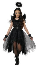 Dark and Dazzling Angel Child Girls Costume