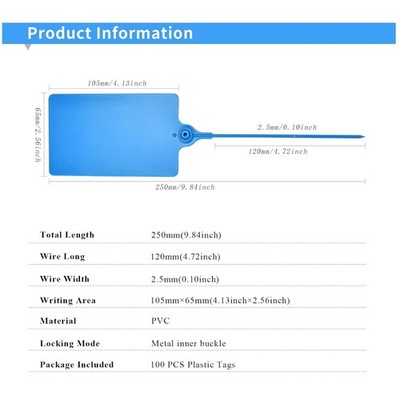 Logistics Shipping Tags Pack - Waterproof Labels